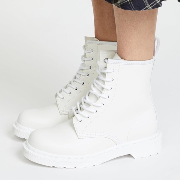 Dr. Martens All White Boot - Picture 1 of 4